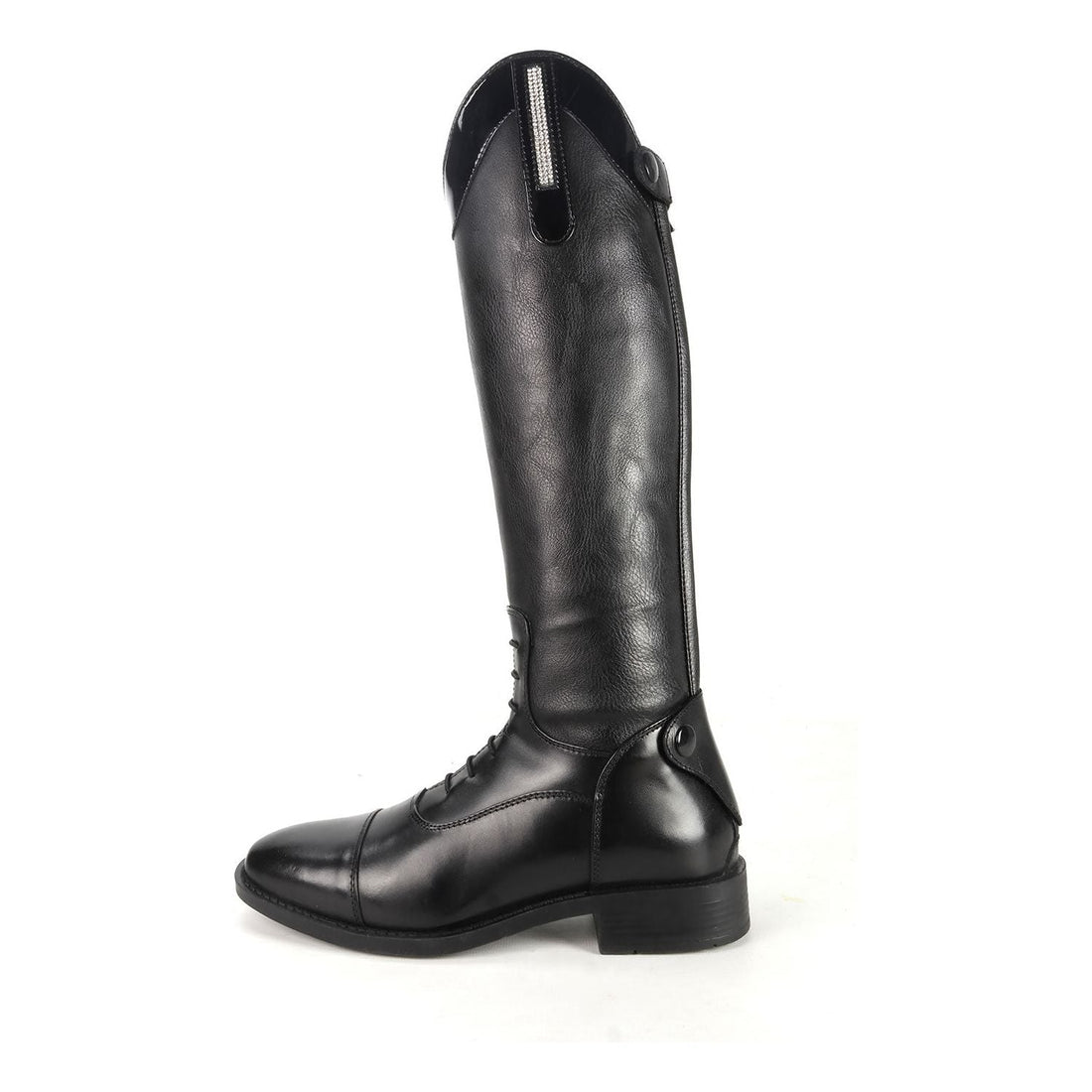 Brogini Como Piccino YR Boot, CHILD Black, Wide Fit - Equisafety