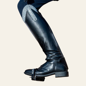 Brogini Como Piccino YR Boot, CHILD, Silver Diamante Top - Equisafety