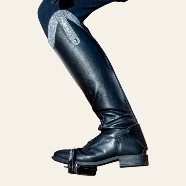 Brogini Como Piccino YR Boot, CHILD, Silver Diamante Top - Equisafety