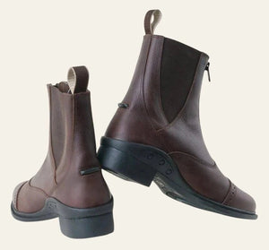 Equisafety brogini kb44 como piccino riding boots silver top size