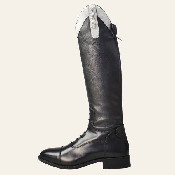 Brogini KB44 Como Piccino Riding Boots Silver Top - 38 - size 5 only - Equisafety