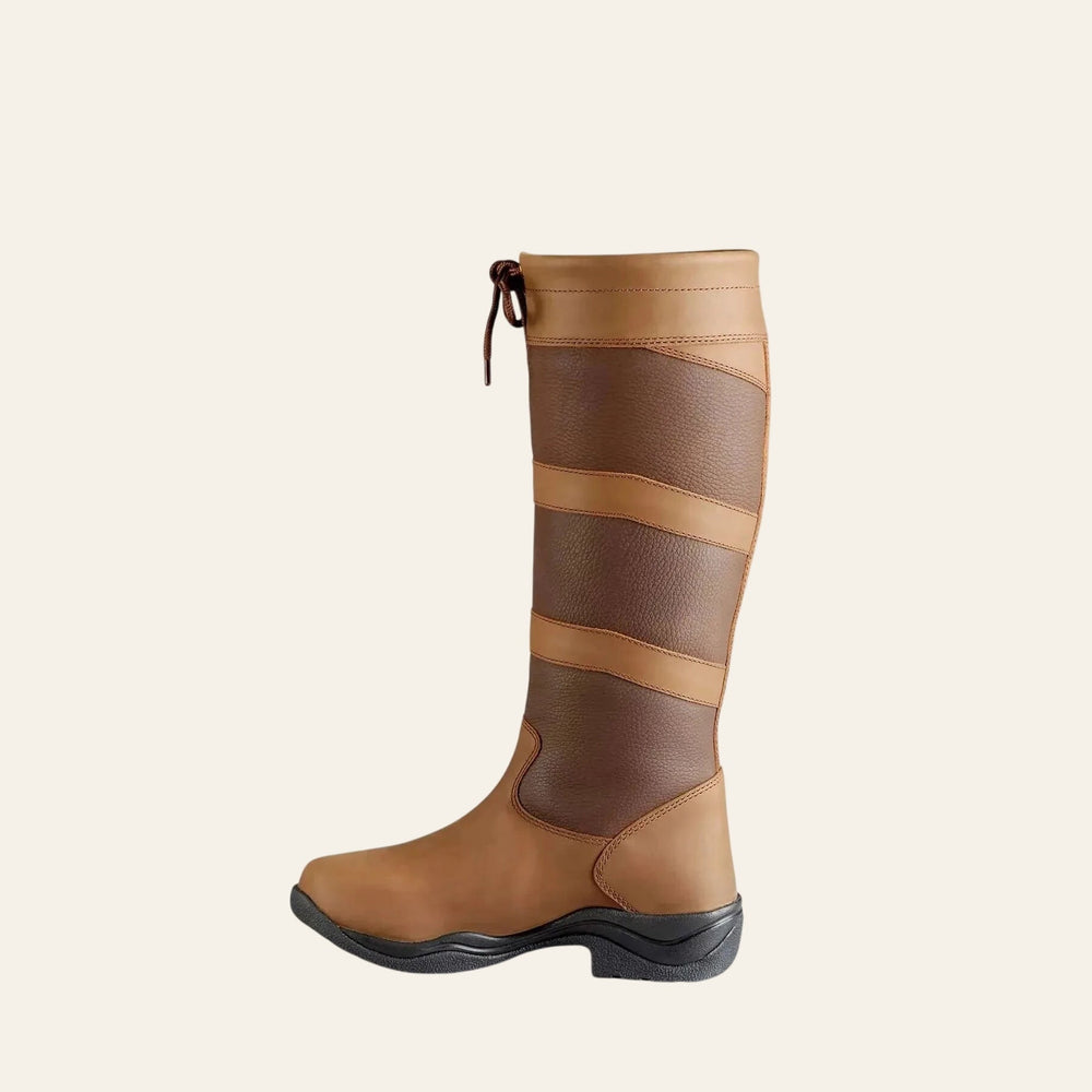 Brogini Wb132 Longridge Waterproof Country Boots Brown - Equisafety