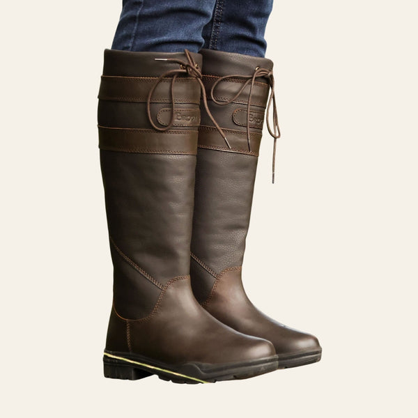 Brogini Wb132 Longridge Waterproof Country Boots Brown - Equisafety