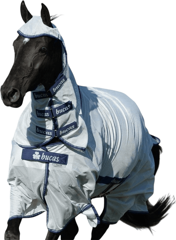 Bucas Buzz Off X Full Neck Fly Sheet - 6FT ONLY - Equisafety