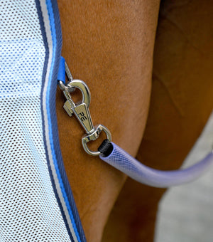 Equisafety bug buster fly rug with belly flap lavender
