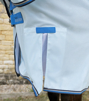 Equisafety bug buster fly rug with belly flap lavender