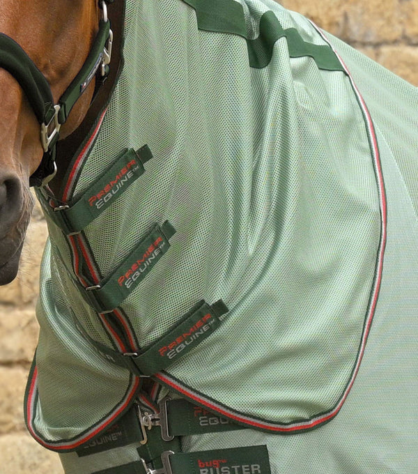 Equisafety bug buster fly rug with belly flap lavender