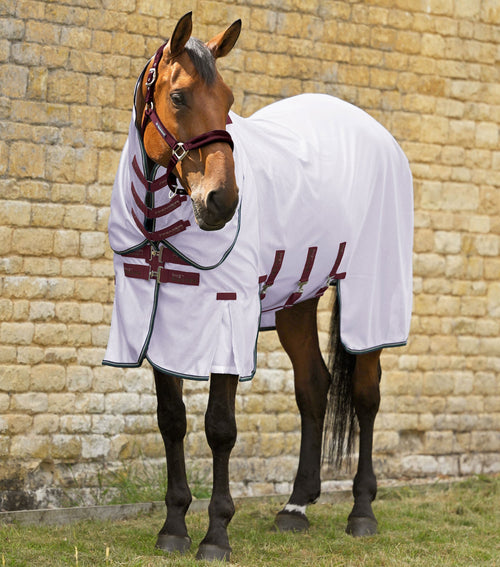 Bug Buster Fly Rug with Belly Flap - Lavender - Equisafety