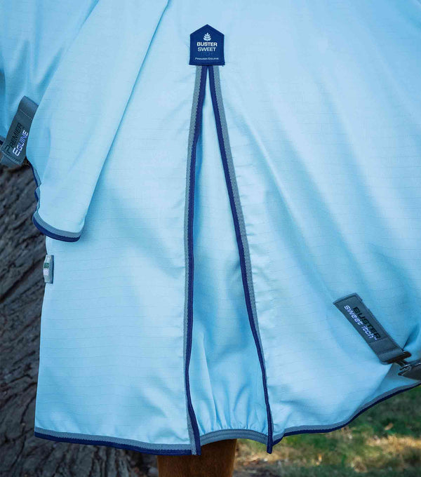 Equisafety bug buster fly rug with belly flap lavender