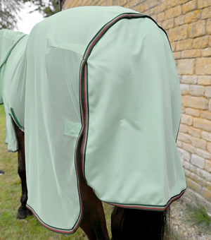 Equisafety bug buster fly rug with belly flap lavender