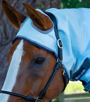 Equisafety bug buster fly rug with belly flap lavender