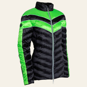 Carl Hester Vincenzo Quilted Jacket - Rider Comfort - Green - Equisafety