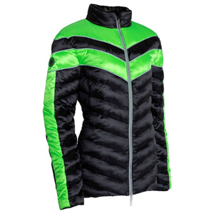 Carl Hester Vincenzo Quilted Jacket - Rider Comfort - Green - Equisafety