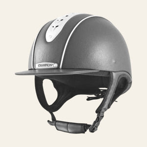 Champion Evolution Pearl Riding Hat - Black - Equisafety