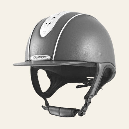 Champion Evolution Pearl Riding Hat - Black - Equisafety