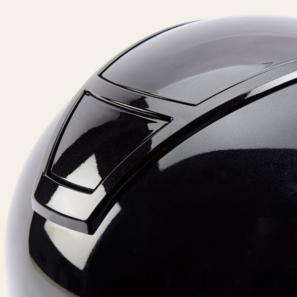 Equisafety champion insight peaked helmet matt black