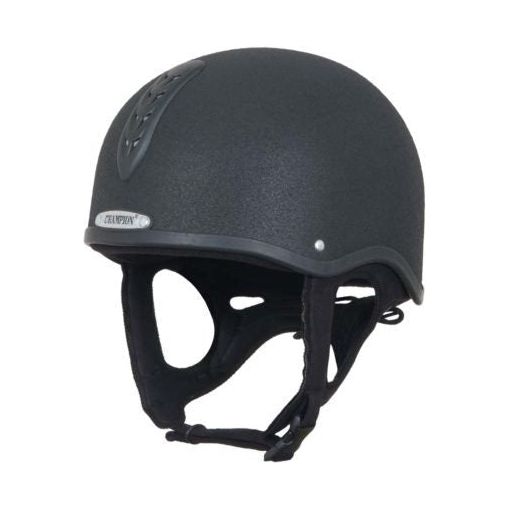 Champion Junior X - Air Plus - Riding Hat - Black - Equisafety