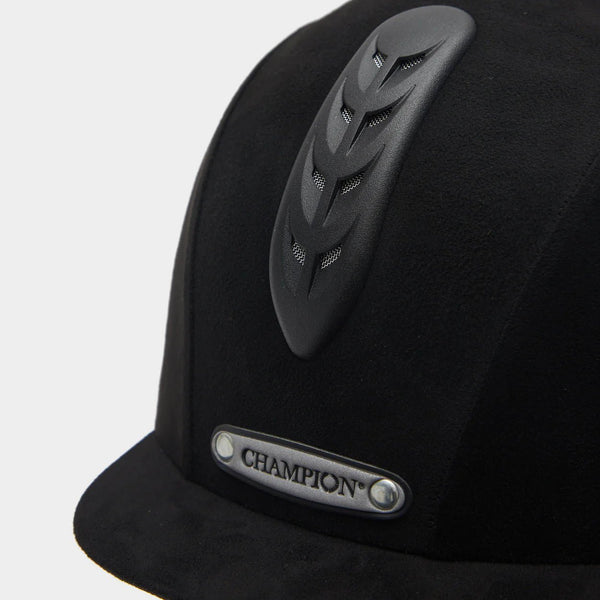 Champion Junior X - Air Plus - Riding Hat - Black - Equisafety