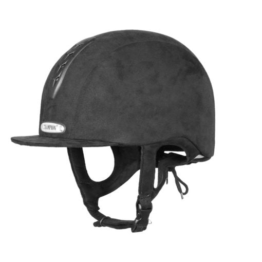 Champion Junior X - Air Plus - Riding Hat - Black - Equisafety