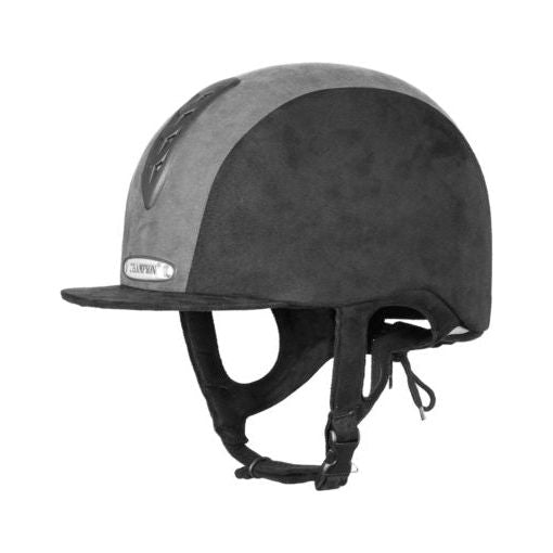 Champion Junior X - Air Plus - Riding Hat - Black/Slate - Equisafety