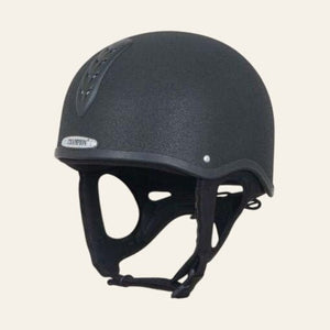 Equisafety champion junior x air plus riding hat blackslate