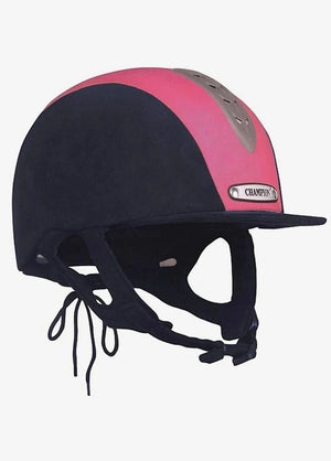 Equisafety champion junior x air plus riding hat blackslate