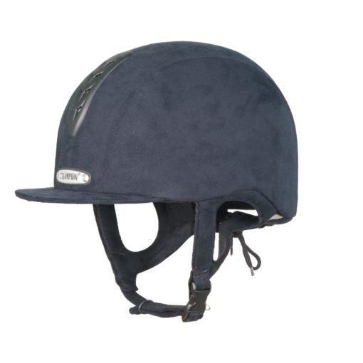 Champion Junior X - Air Plus - Riding Hat - Navy - Equisafety