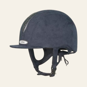 Champion Junior X - Air Plus - Riding Hat - Navy - Equisafety