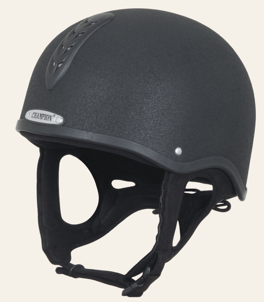 Champion Junior X-Air Plus Skull - Black - Equisafety