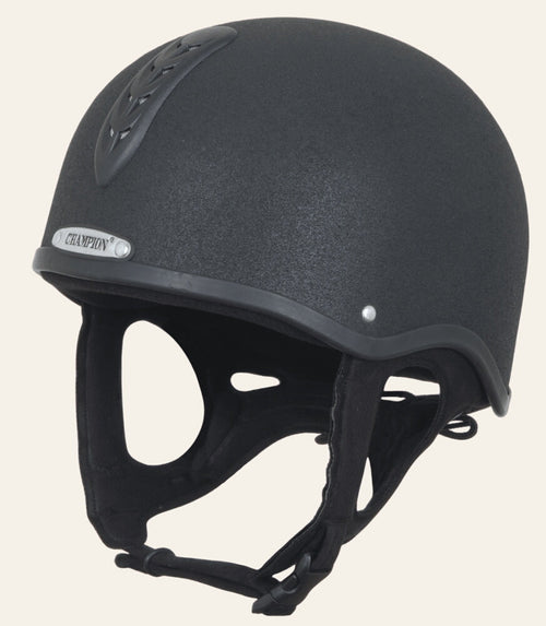 Champion Junior X-Air Plus Skull - Black - Equisafety