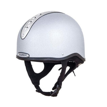 Champion Revolve MIPS Junior X - Air Jockey - Riding Hat Silver - Equisafety