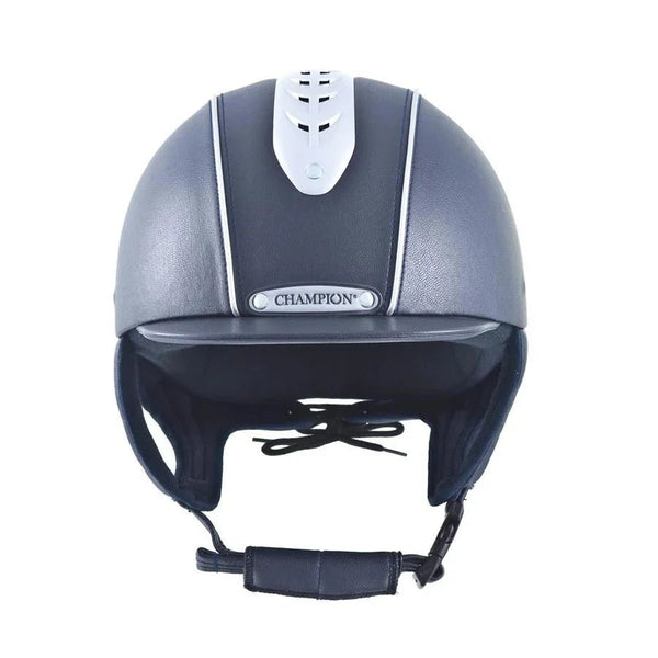 Equisafety champion revolve mips ventair peaked riding hat black