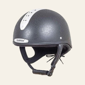 Equisafety champion revolve mips ventair peaked riding hat black