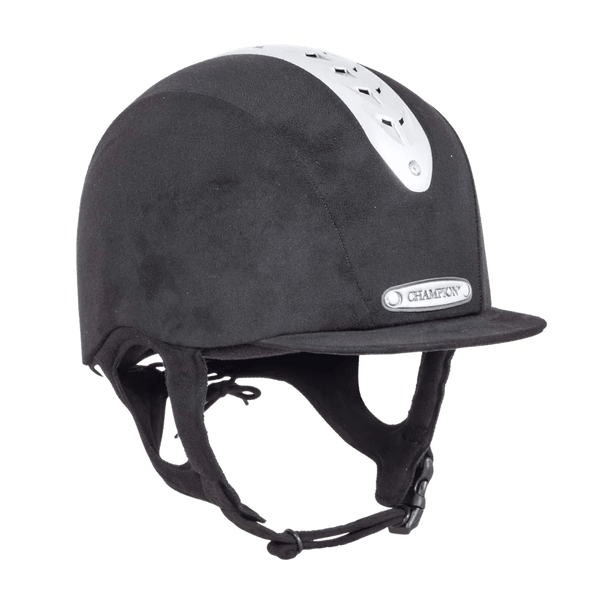 Equisafety champion revolve mips ventair peaked riding hat black