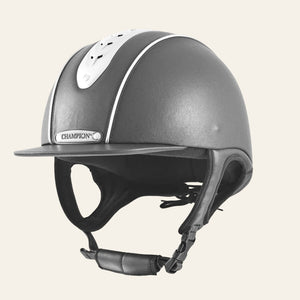 Champion Revolve MIPS Ventair Peaked Riding Hat - Black - Equisafety