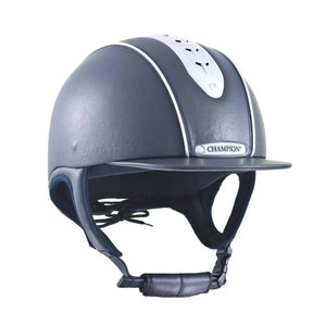 Equisafety champion revolve mips ventair peaked riding hat black