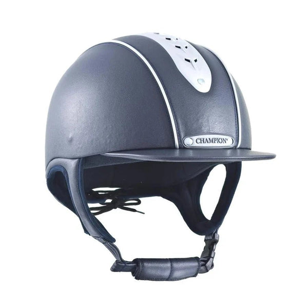 Equisafety champion revolve mips ventair peaked riding hat black