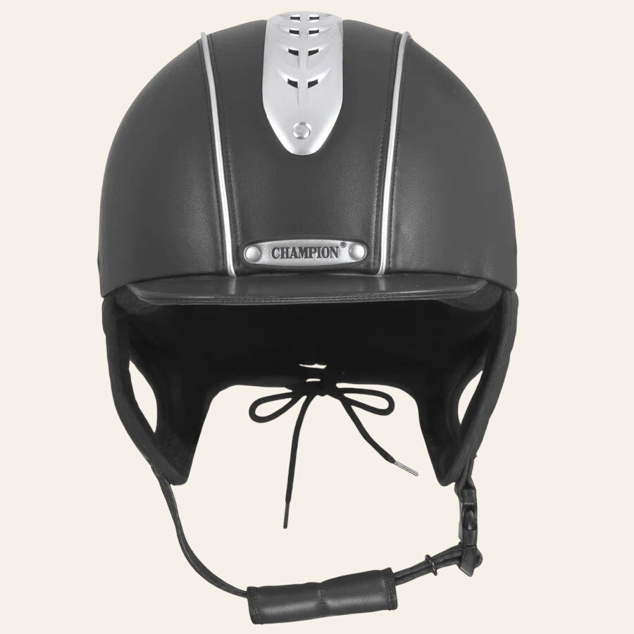 Equisafety champion revolve mips ventair peaked riding hat black