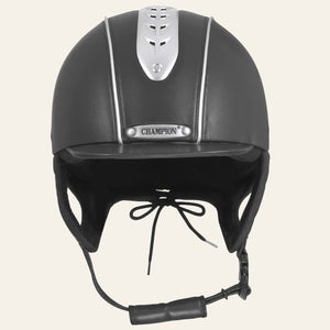 Champion Revolve MIPS Ventair Peaked Riding Hat - Black - Equisafety