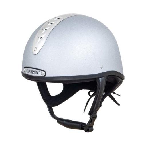 Champion Revolve Ventair MIPS Jockey Helmet Silver - Equisafety