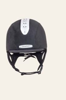 Champion Revolve X - Air MIPS Peaked Riding Hat - Black - Equisafety