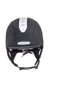 Champion Revolve X - Air MIPS Peaked Riding Hat - Black - Equisafety