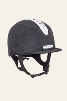 Champion Revolve X - Air MIPS Peaked Riding Hat - Black - Equisafety