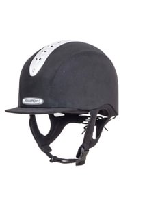 Champion Revolve X - Air MIPS Peaked Riding Hat - Black - Equisafety