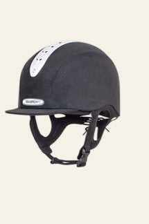Champion Revolve X - Air MIPS Peaked Riding Hat - Black - Equisafety