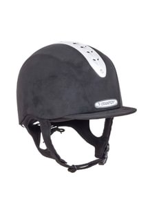 Champion Revolve X - Air MIPS Peaked Riding Hat - Black - Equisafety