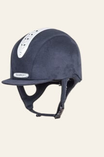 Champion Revolve X - Air MIPS Peaked Riding Hat - Navy - Equisafety