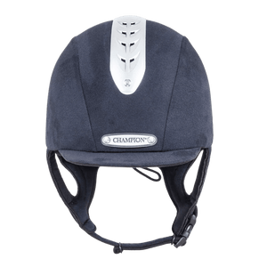 Champion Revolve X-Air MIPS Peaked Riding Hat - Navy - Equisafety