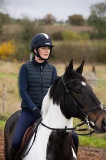 Champion Revolve X - Air MIPS Peaked Riding Hat - Navy - Equisafety