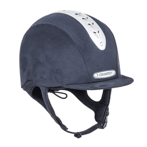 Champion Revolve X-Air MIPS Peaked Riding Hat - Navy - Equisafety